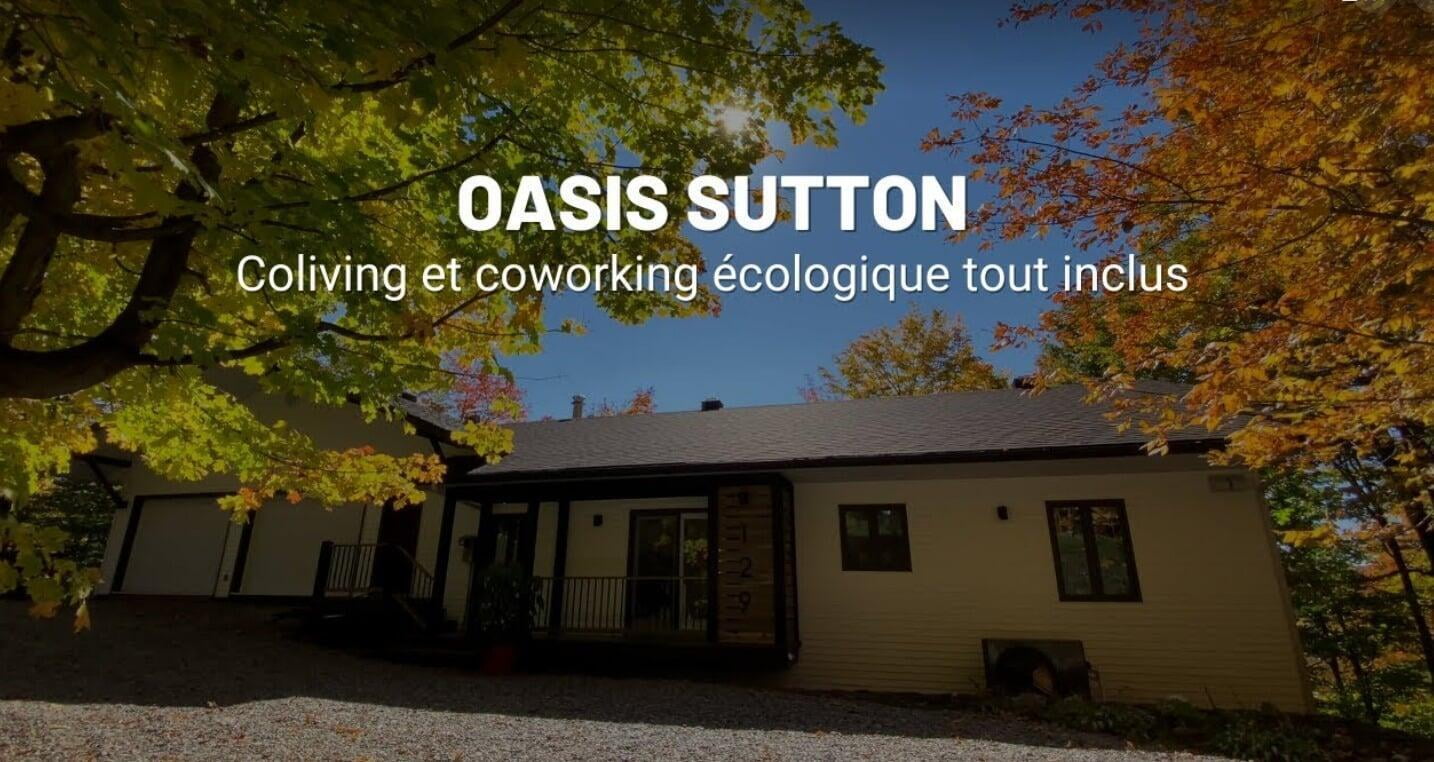 Télétravail : le coworking écologique Oasis Sutton